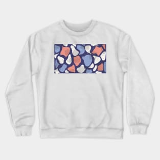 Terrazzo Hand-Drawn | Abstract Pattern Crewneck Sweatshirt